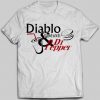diablo sandwich and a dr pepper shirt