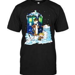 calvin and hobbes doctor who shirt