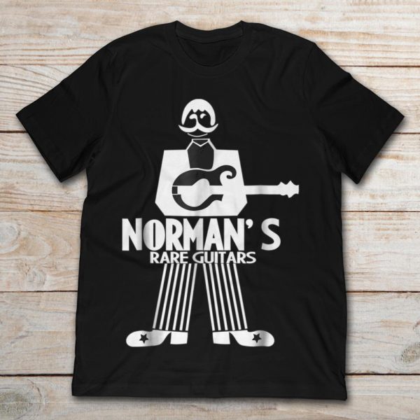 normans rare guitars t shirt