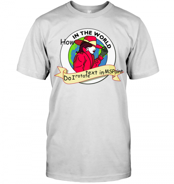 where in the world is carmen sandiego shirt