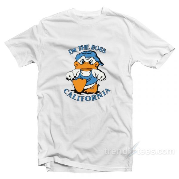 im the boss duck shirt