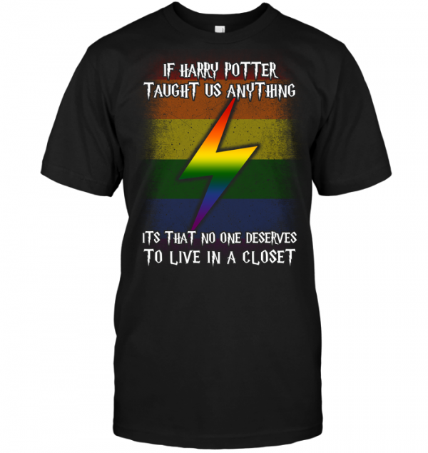 if harry potter taught us anything closet shirt