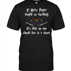 if harry potter taught us anything closet shirt