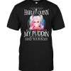 what does harley quinn's shirt say