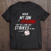 my son is a pitcher t shirt