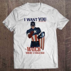 i want you to watch your language