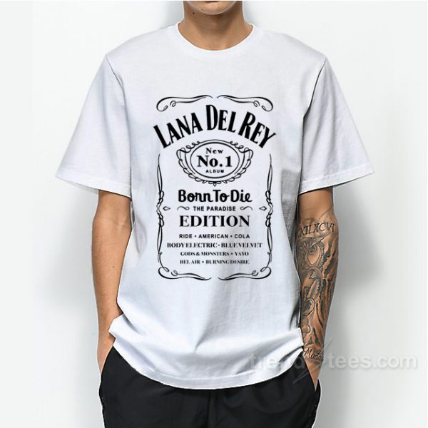 lana del rey jack daniels shirt