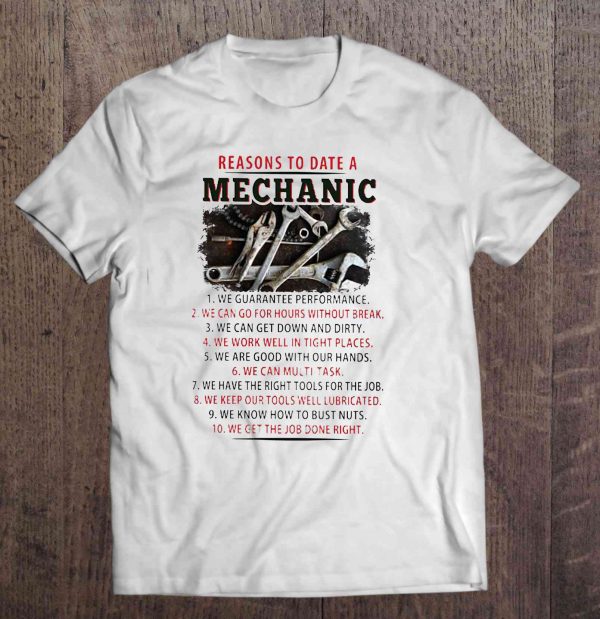 reasons to date a mechanic