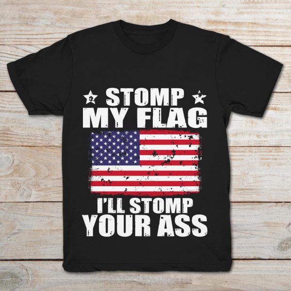 stomp on my flag shirt