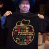 garth brooks blue and black shirt