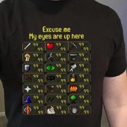 excuse me miss my eyes are up here shirt