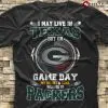 texas green bay packers shirt