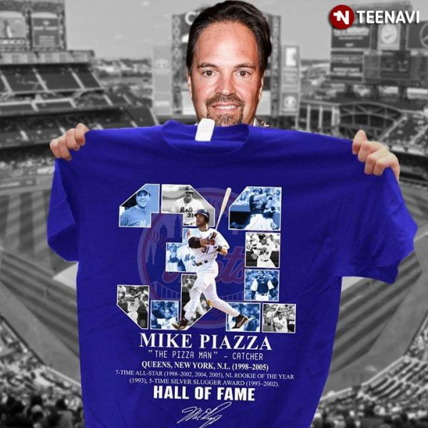 mike piazza hall of fame shirt