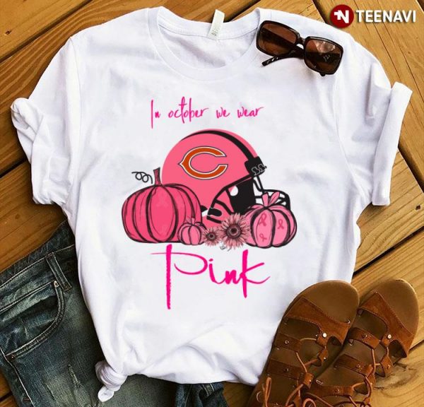 chicago bears breast cancer shirt