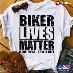 look twice save a life t shirt