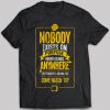 rick and morty nobody exists on purpose shirt
