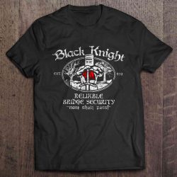 black knight bridge security t shirt