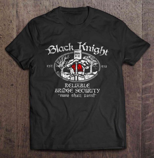 black knight bridge security t shirt
