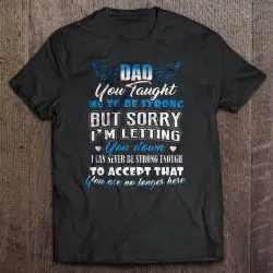 dad you taught me to be strong