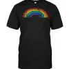 rainbow shirt from the 80s
