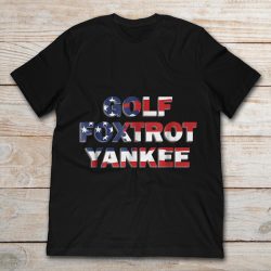 golf foxtrot yankee t shirt