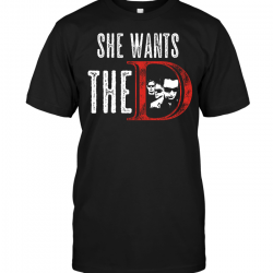 she wants the d guitar shirt