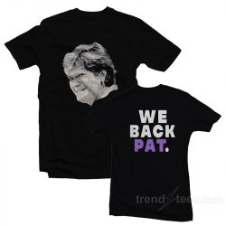 we back pat t shirts