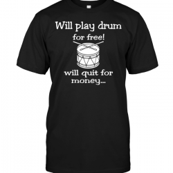 drum shirt you can play