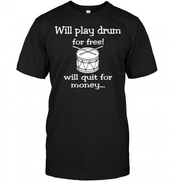 drum shirt you can play