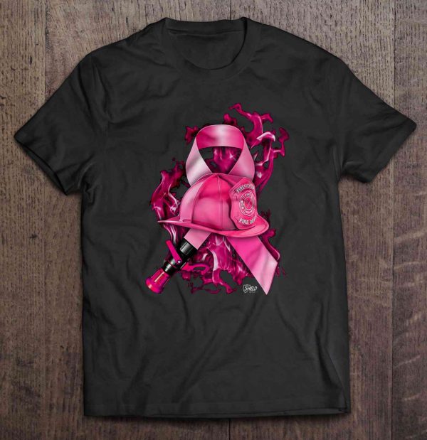breast cancer awareness firefighter shirts