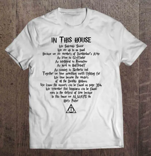 in this house we solemnly swear