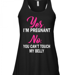 yes i am pregnant t shirt