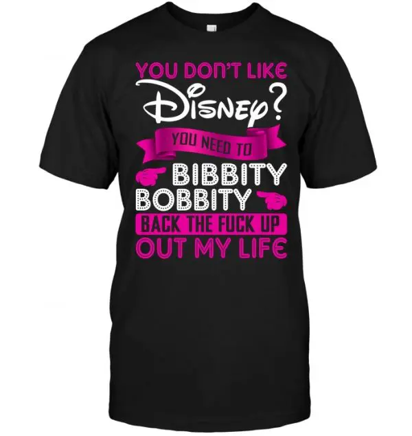 bibbity bobbity back the f up