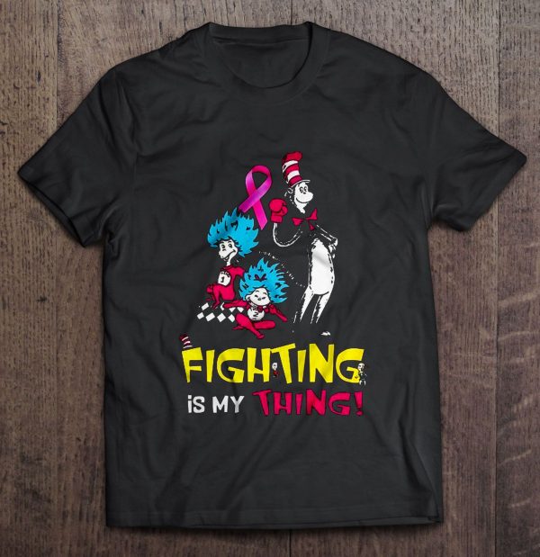 cat in the hat cancer shirt