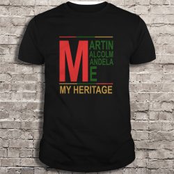 martin malcolm mandela me shirt