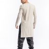 mens long tee with side slits