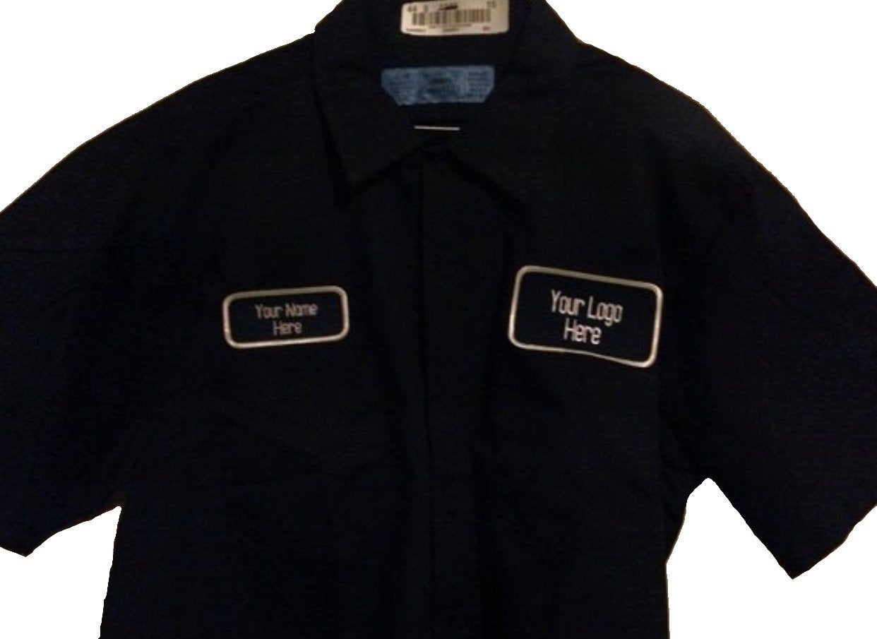 dickies work shirt with name patch dickies work shirt with name patch