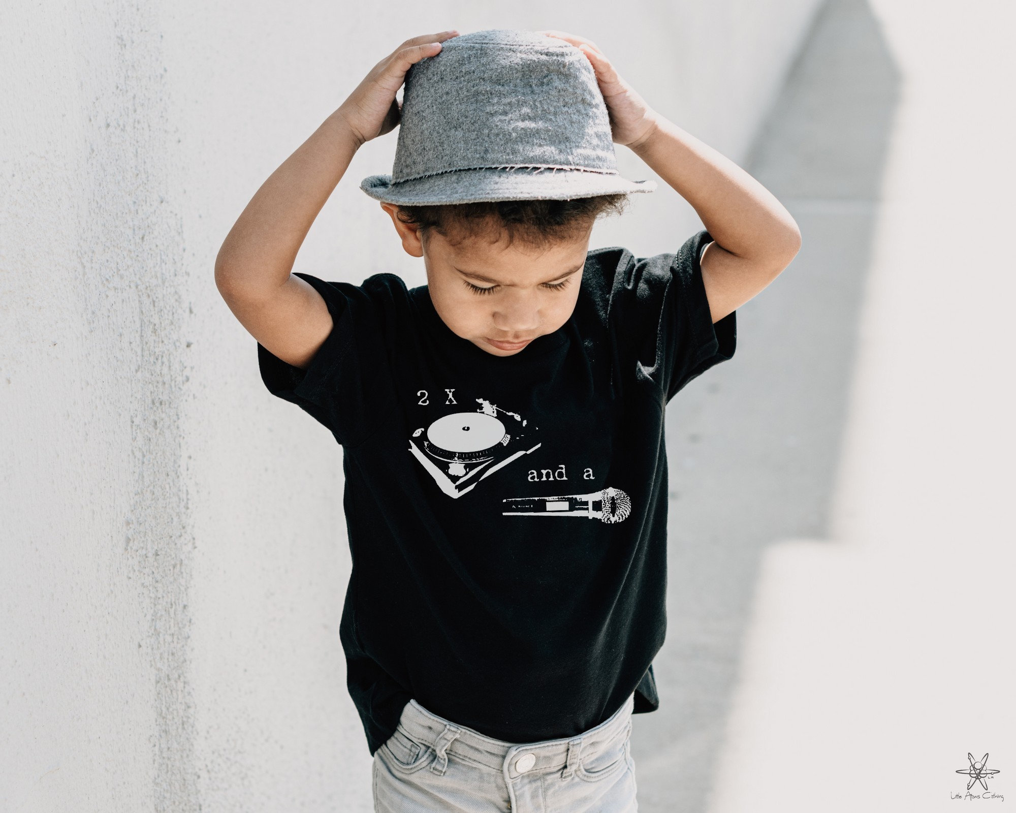 two turn tables and a mic two turn tables and a mic