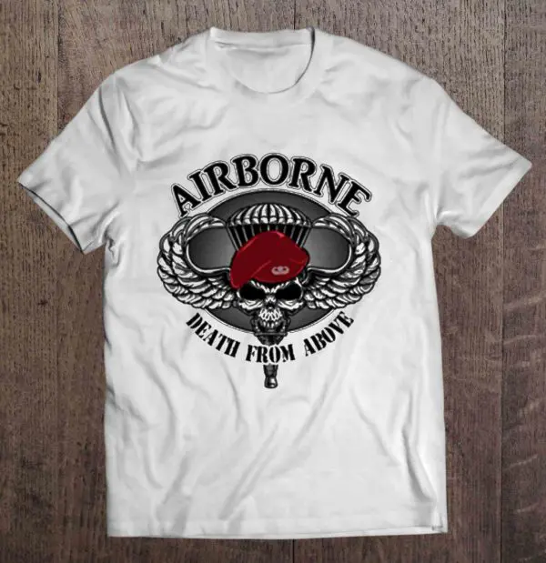 airborne death from above t shirts