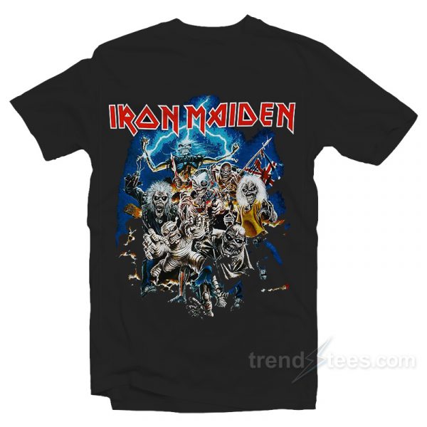 iron maiden concert t shirts