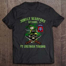 jungle warfare training center t shirt
