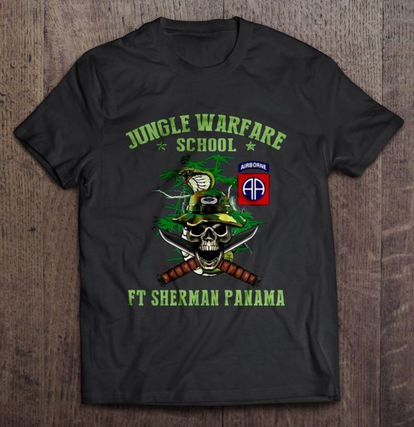 jungle warfare training center t shirt