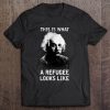 einstein was a refugee tshirt