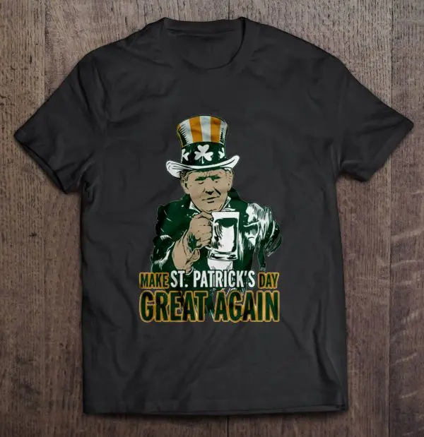 trump st patricks day shirt