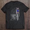 EMT Mom Thin White Line American Flag