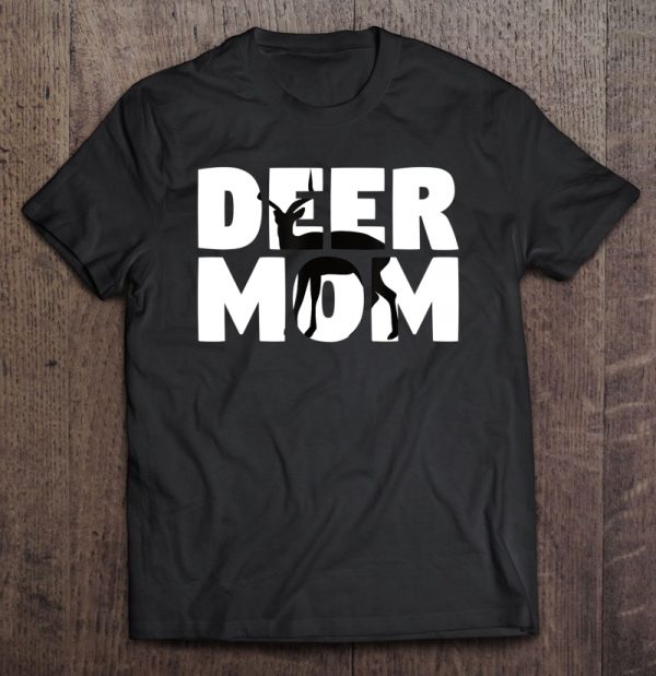 Deer Lover Gift ‘Deer Mom’ Zoo Keeper Animal Mother Deer