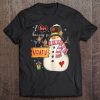 Womens I Love Being A Mamaw Snowman Funny Family Christmas Gifts