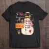 Womens I Love Being A Mamaw Snowman Funny Family Christmas Gifts