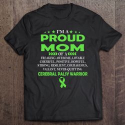 I’m Proud Mom Of Cerebral Palsy Warrior