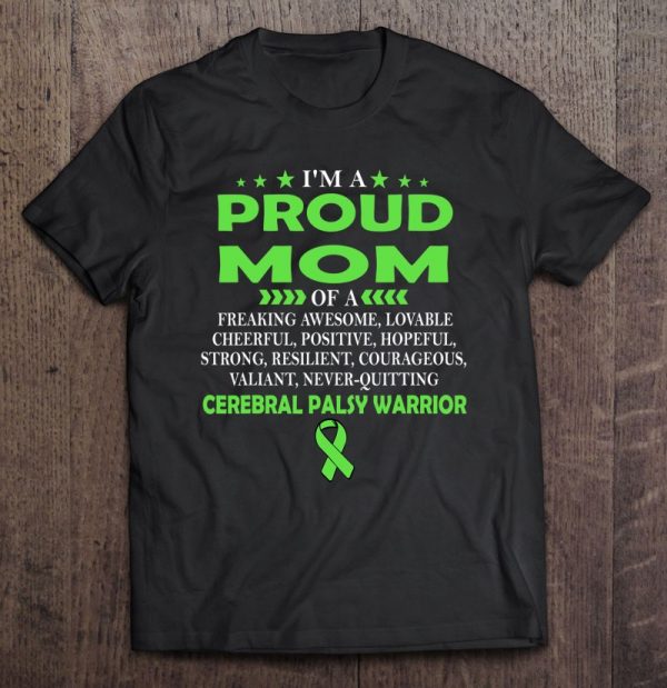 I’m Proud Mom Of Cerebral Palsy Warrior